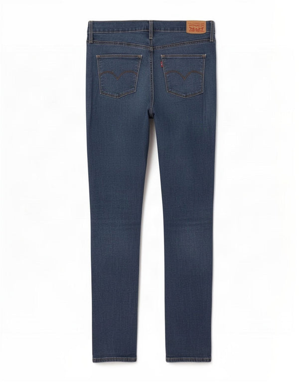 Calça jeans skinny feminina Levi's W30 L32 algodão azul