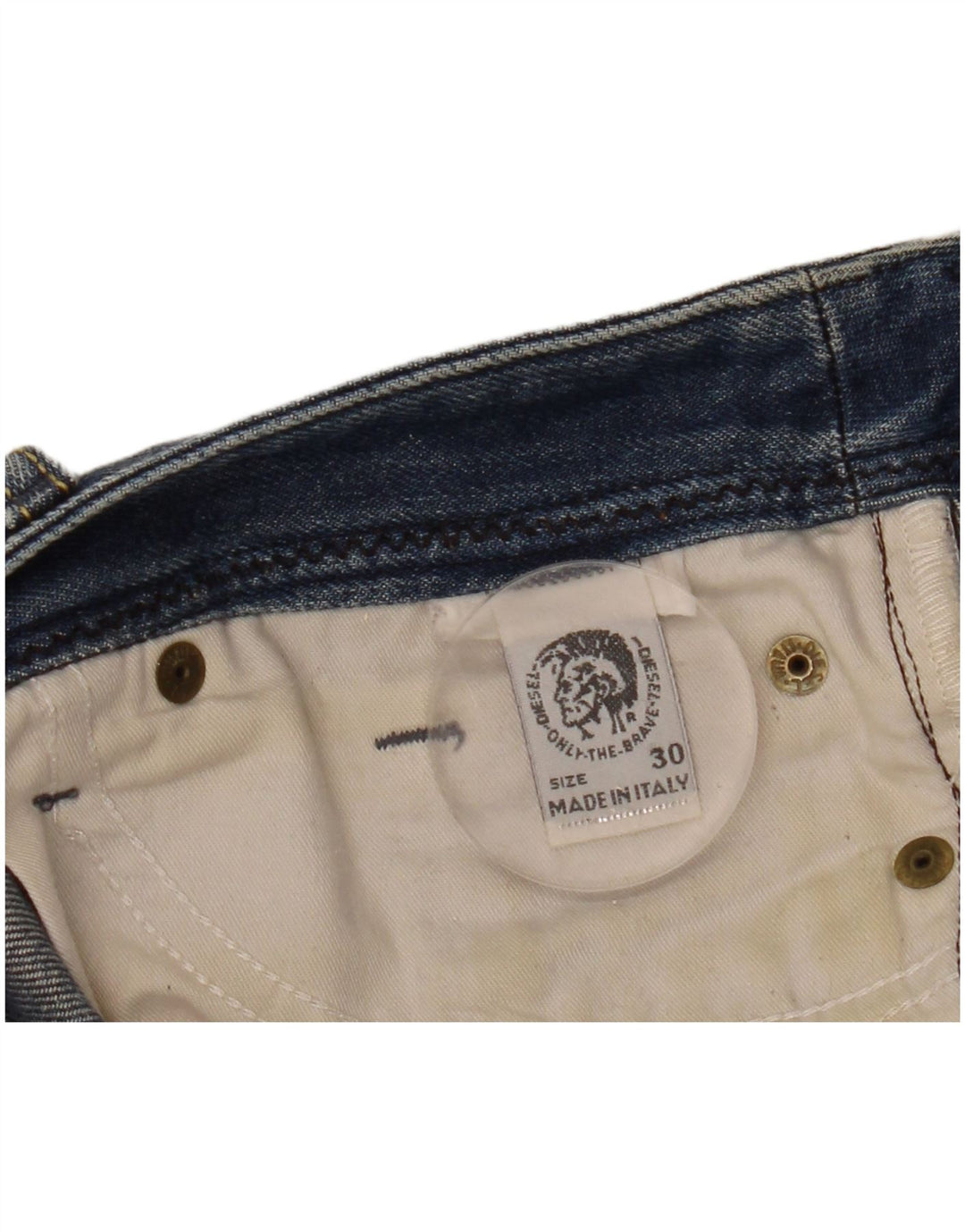 Diesel Mulher Bootcut Jeans W30 L34 Azul