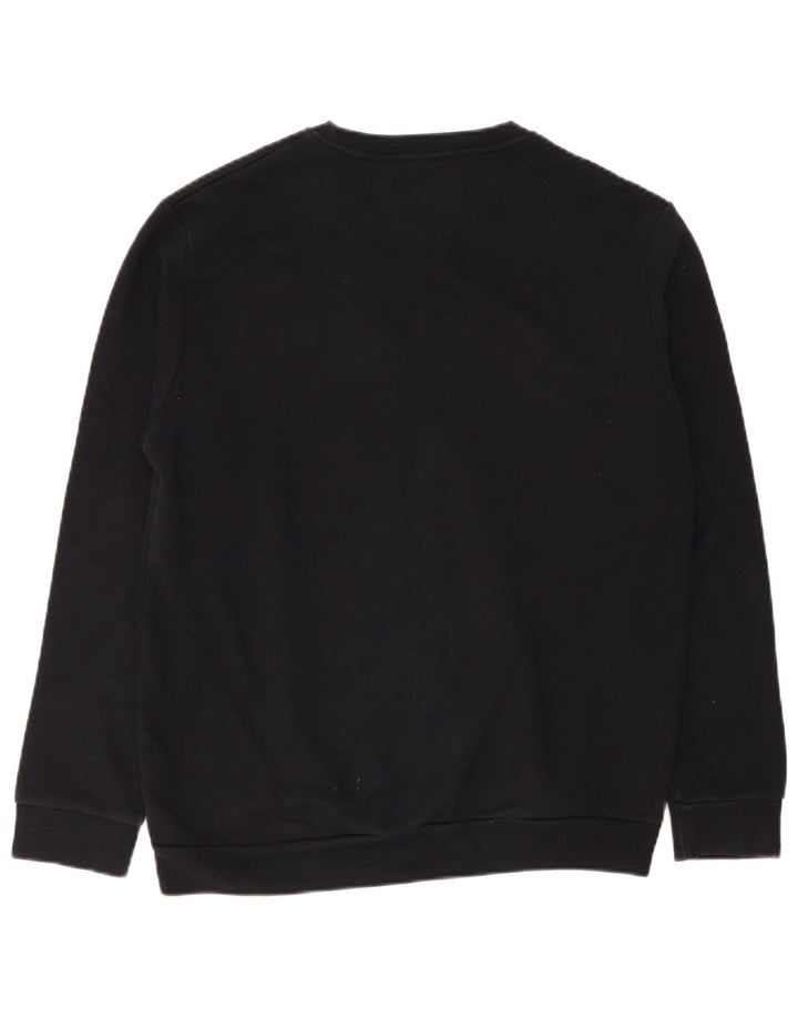 Zara moletom gráfico masculino jumper grande preto
