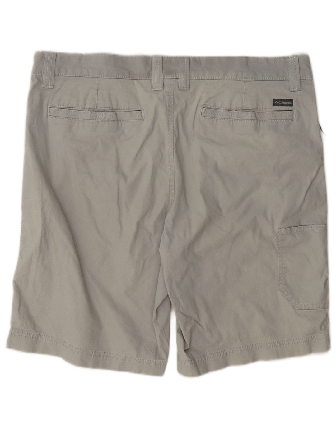 Columbia Mens Regular Fit Cargo Shorts W36 Grande Algodão Azul