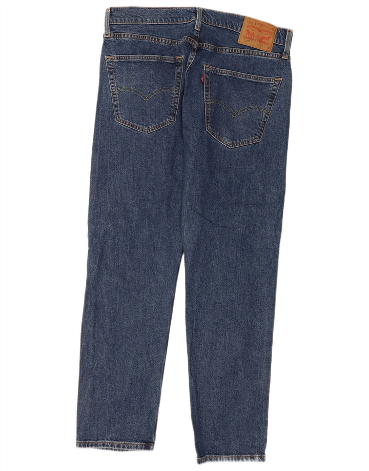 Levi's Masculino 502 Tapered Jeans W33 L29 Azul Algodão