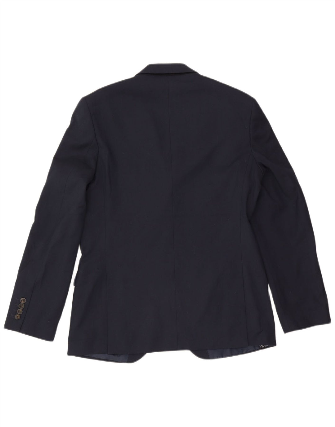 Jaqueta blazer masculina de 2 botões Marks & Spencer Reino Unido 40 azul marinho médio