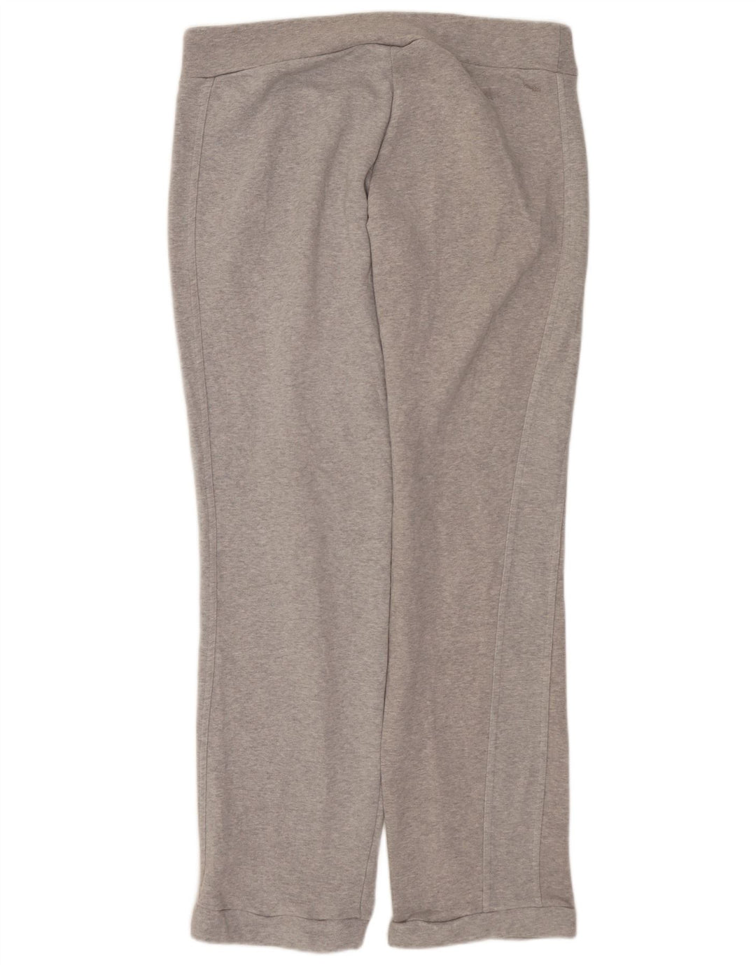 ADIDAS Womens Graphic Tracksuit Calças Joggers UK 12/14 Médio Cinza