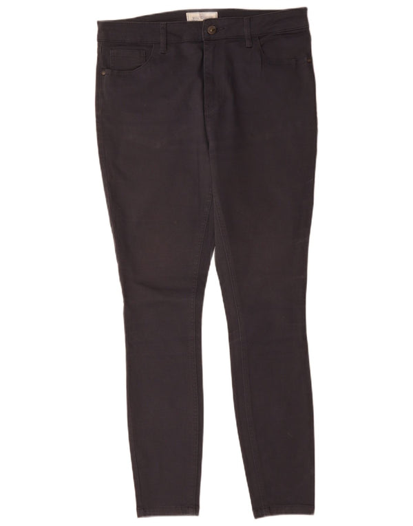 Fat Face Womens Skinny Jeans UK 12 Medium W32 L28 Grey Cotton