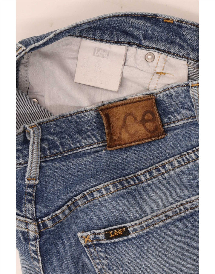 Lee Mens Straight Jeans W30 L28 Azul Algodão