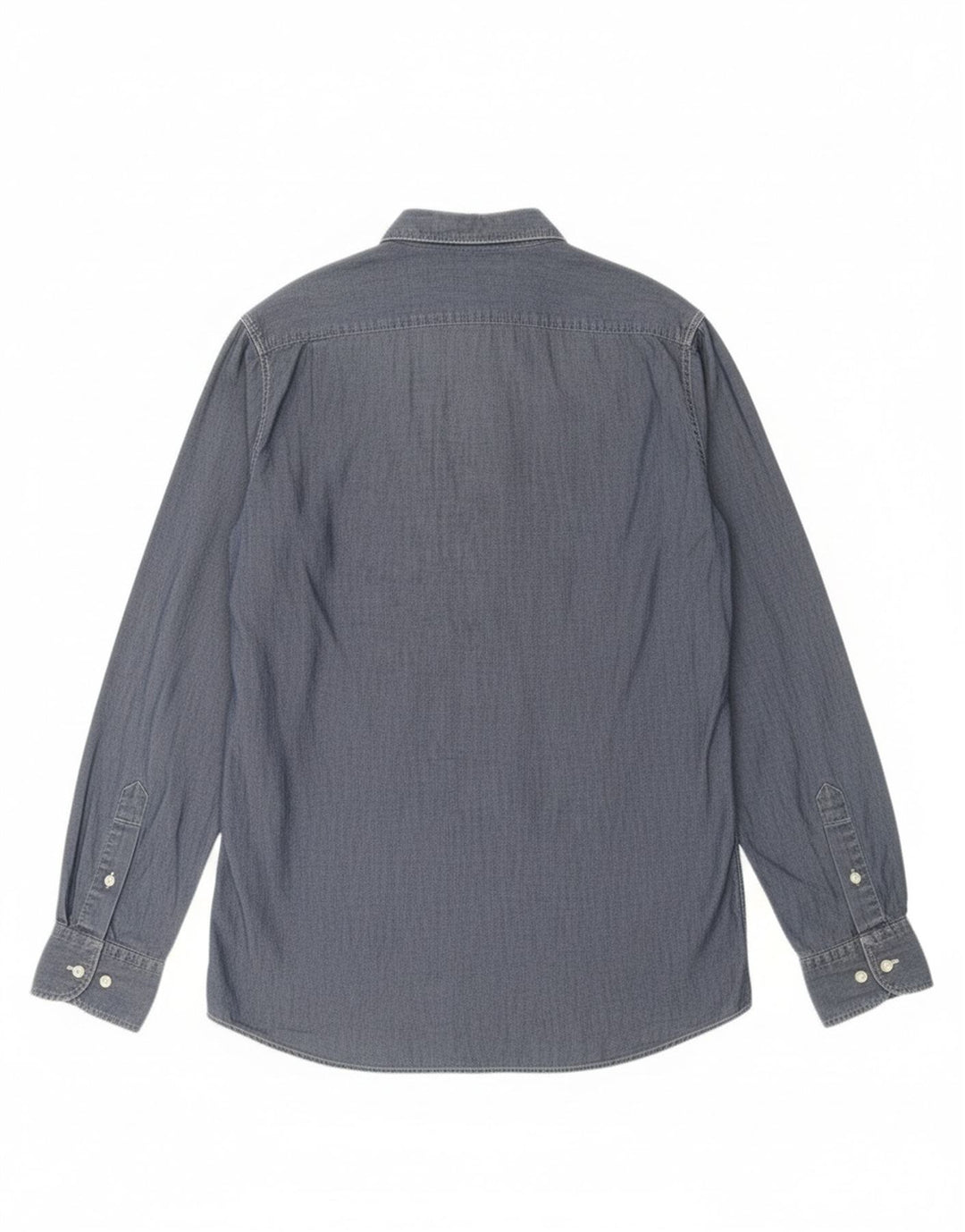 Camisa masculina MASSIMO DUTTI azul médio