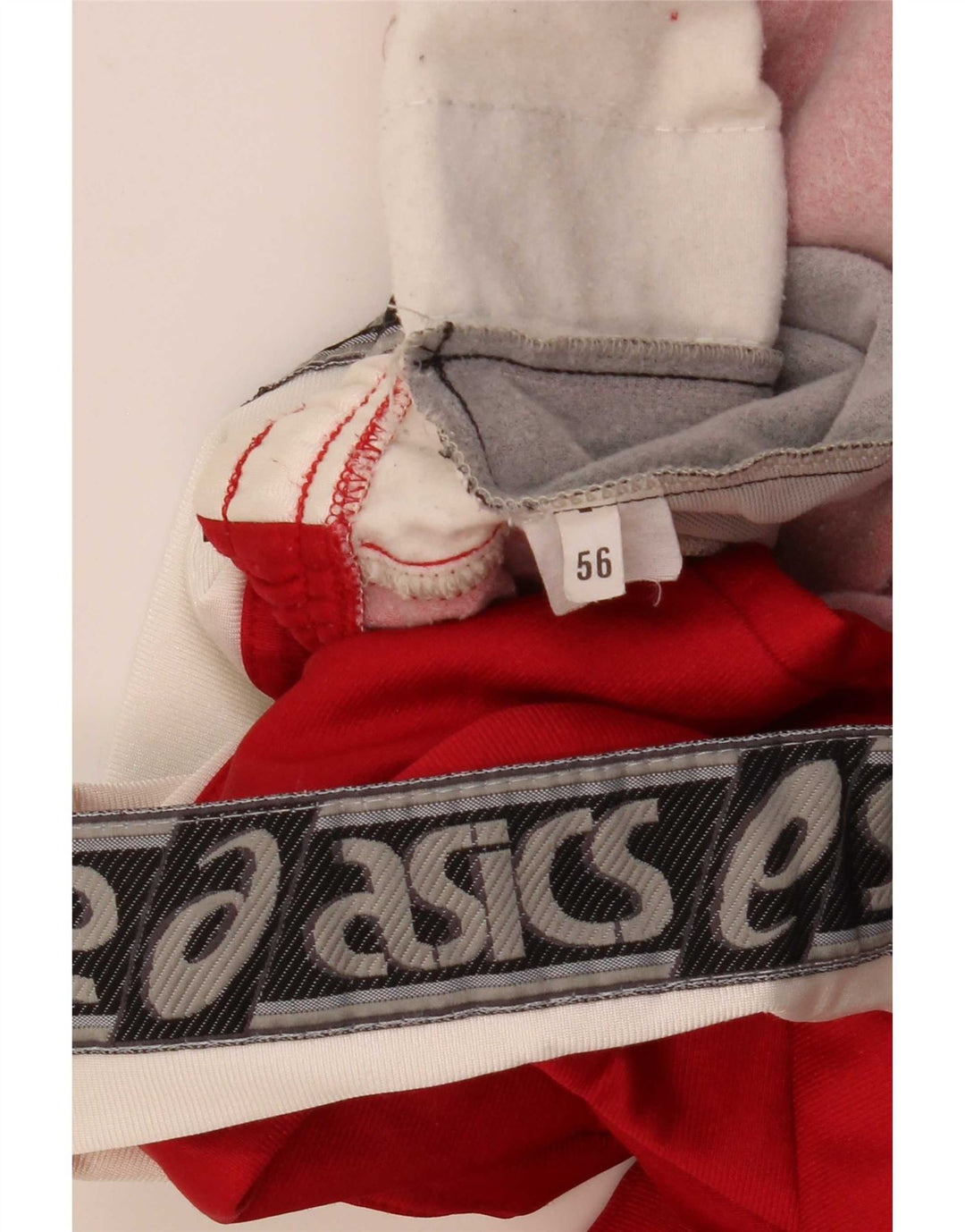 Calça de treino masculina Asics Graphic IT 56 XL vermelho Colourblock poliamida