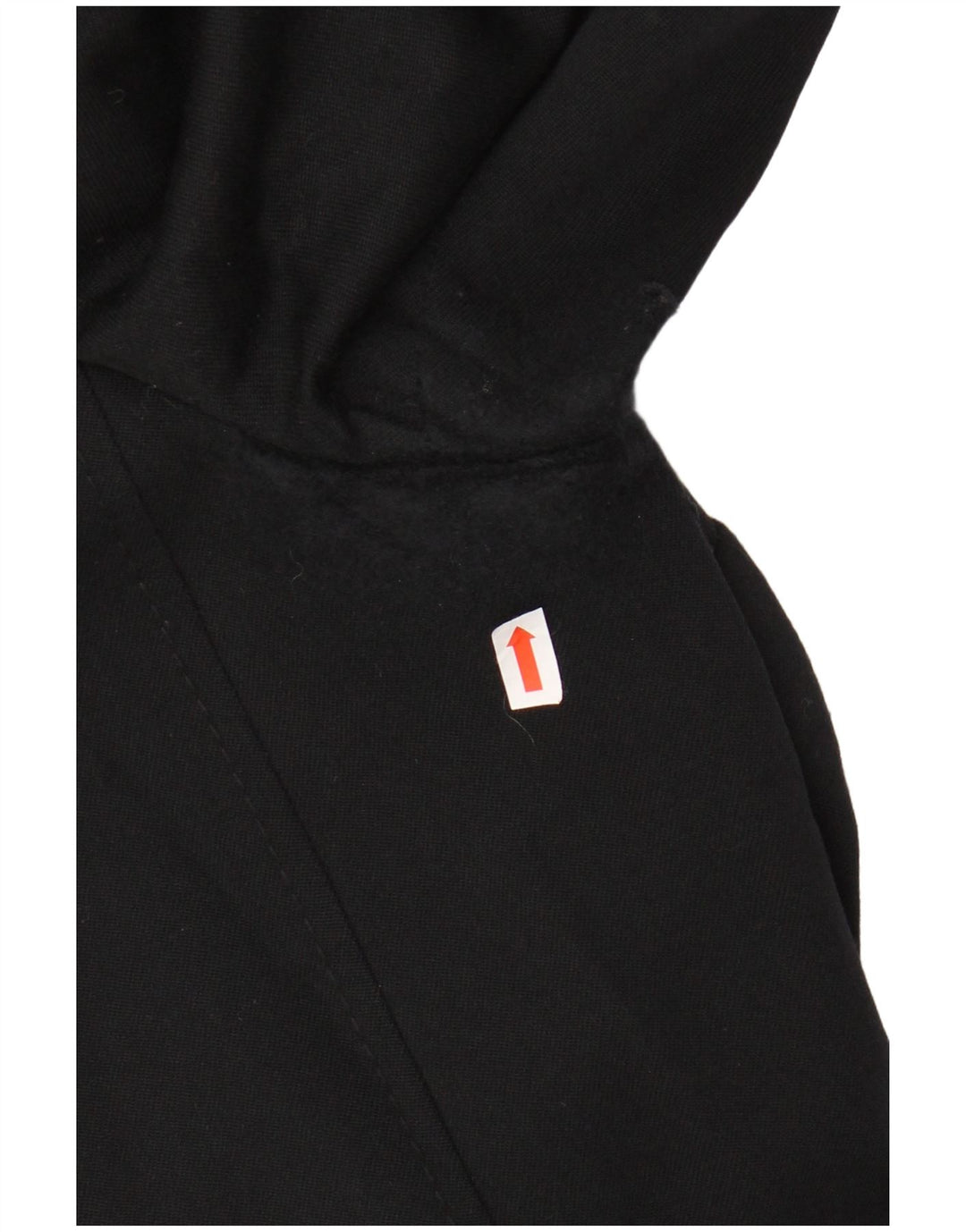 Jaqueta utilitária feminina GIANFRANCO FERRE UK 18 XL lã preta