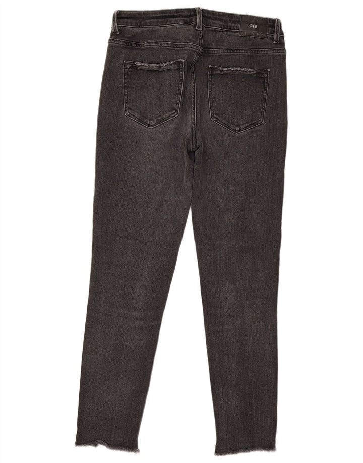 Calça jeans skinny feminina Zara EU 40 médio W30 L27 cinza