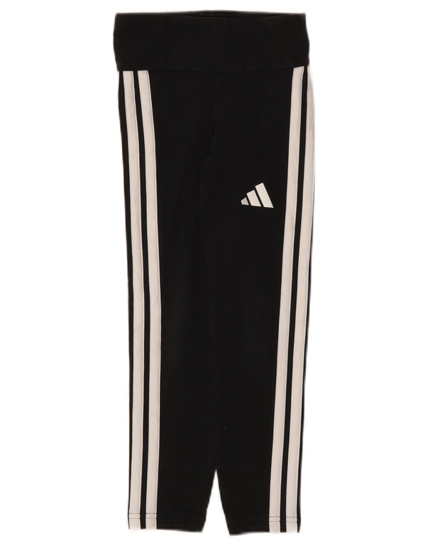 Leggings Adidas Meninas 7-8 Anos Algodão Preto