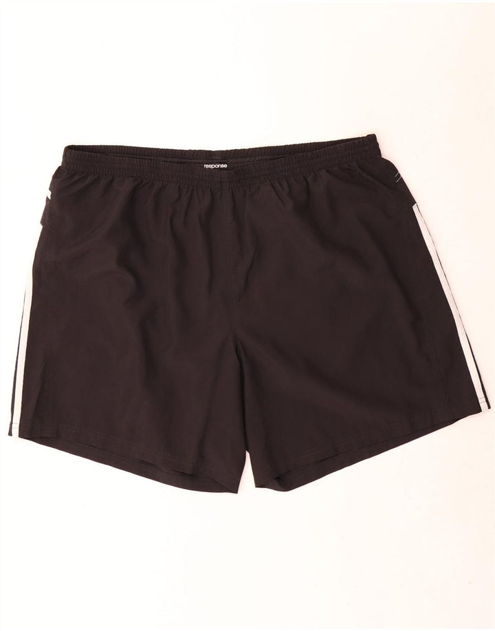 Adidas Mens Climalite Sport Shorts 2XL Poliéster Preto