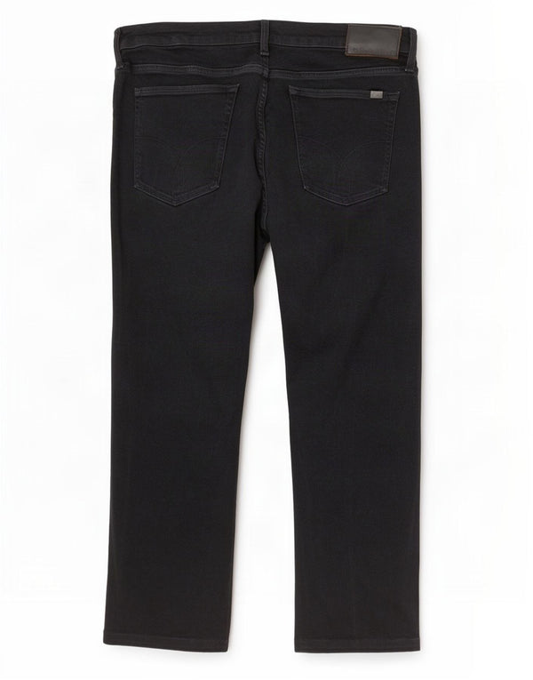 Calça jeans reta masculina Calvin Klein W36 L27 algodão preto