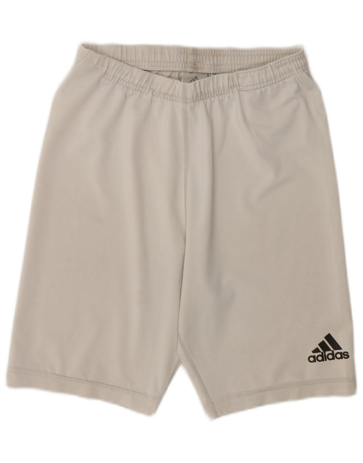 Shorts esportivos masculinos Adidas XL branco poliéster