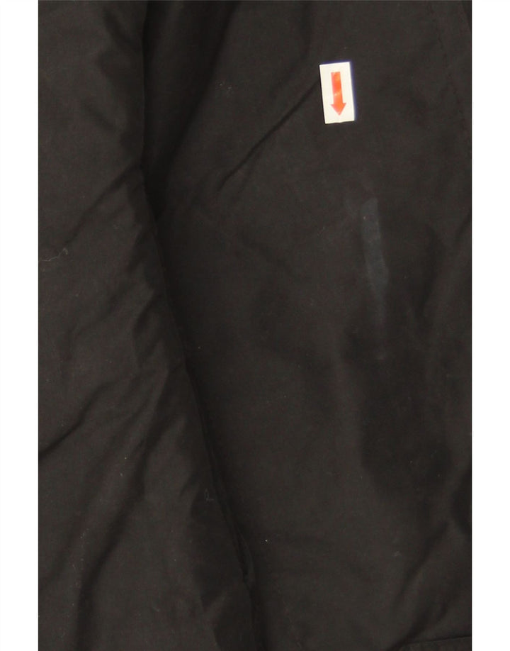 Jaqueta corta-vento feminina Levi's Oversized UK 10 pequena poliéster preta