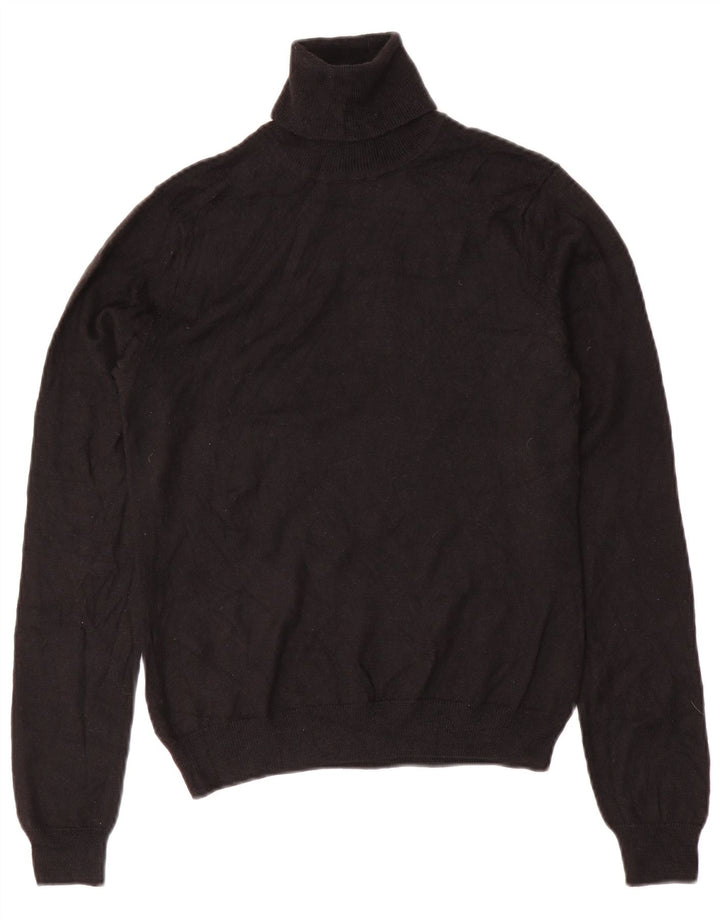 Suéter feminino BROOKS BROTHERS com gola redonda Reino Unido 10 pequeno preto