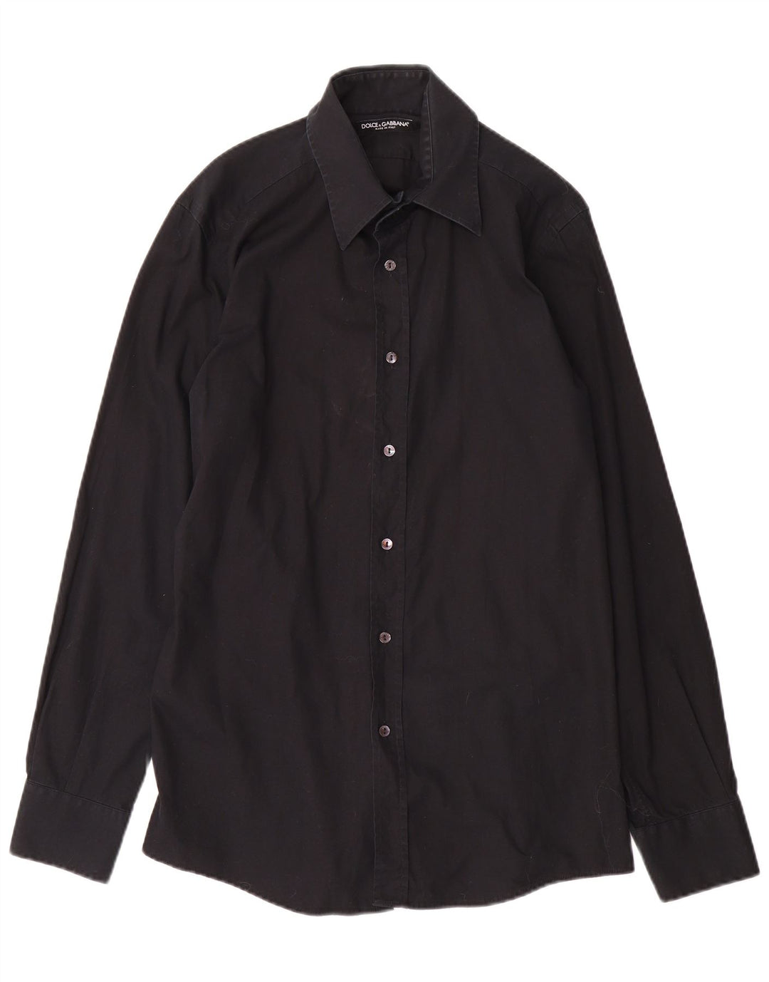 Camisa masculina Dolce & Gabbana tamanho 41 16 grande preta