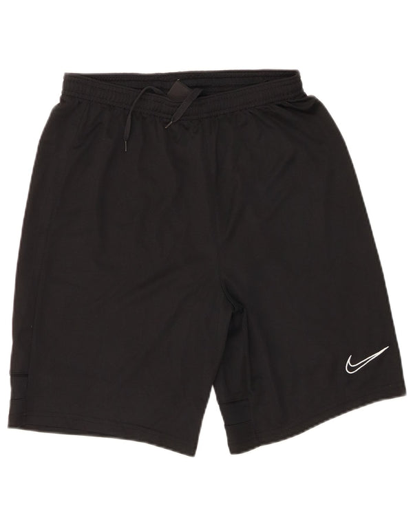 Shorts esportivos Nike Boys Dri Fit 13-14 anos XL preto poliéster