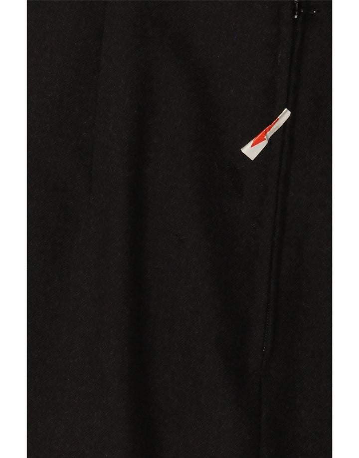 Mini saia lápis feminina Sisley W30 lã cinza médio