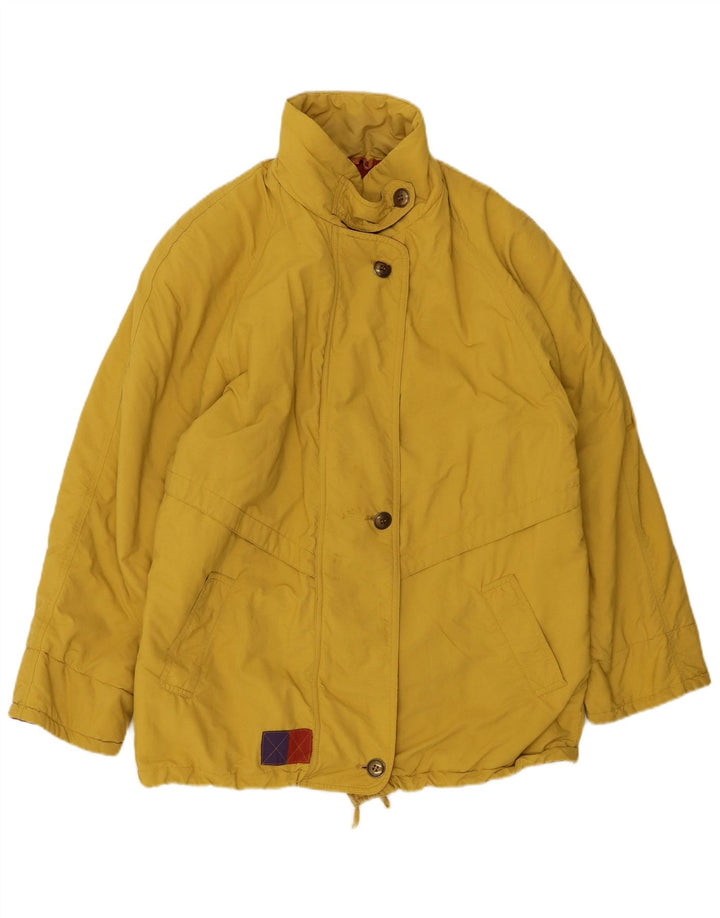 Jaqueta de chuva masculina C&A UK 18 XL amarelo nylon