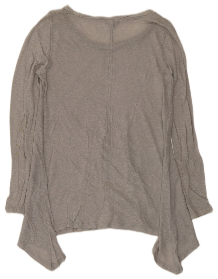 Túnica assimétrica feminina Phase Eight UK 10 pequena cinza