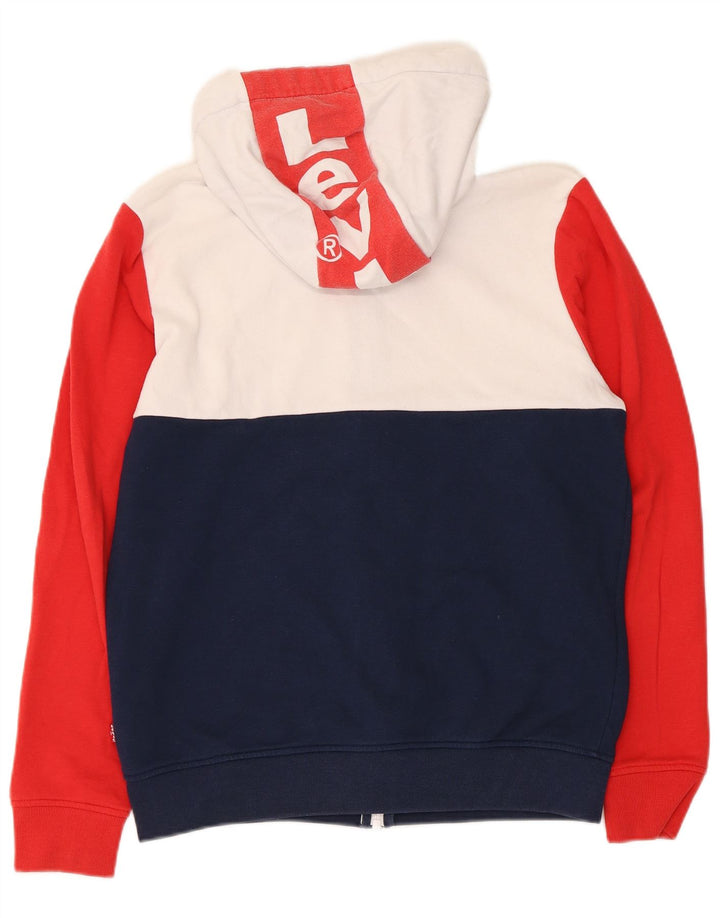 Suéter Levi's Boys Zip com capuz 15-16 anos Multicolorido Colourblock