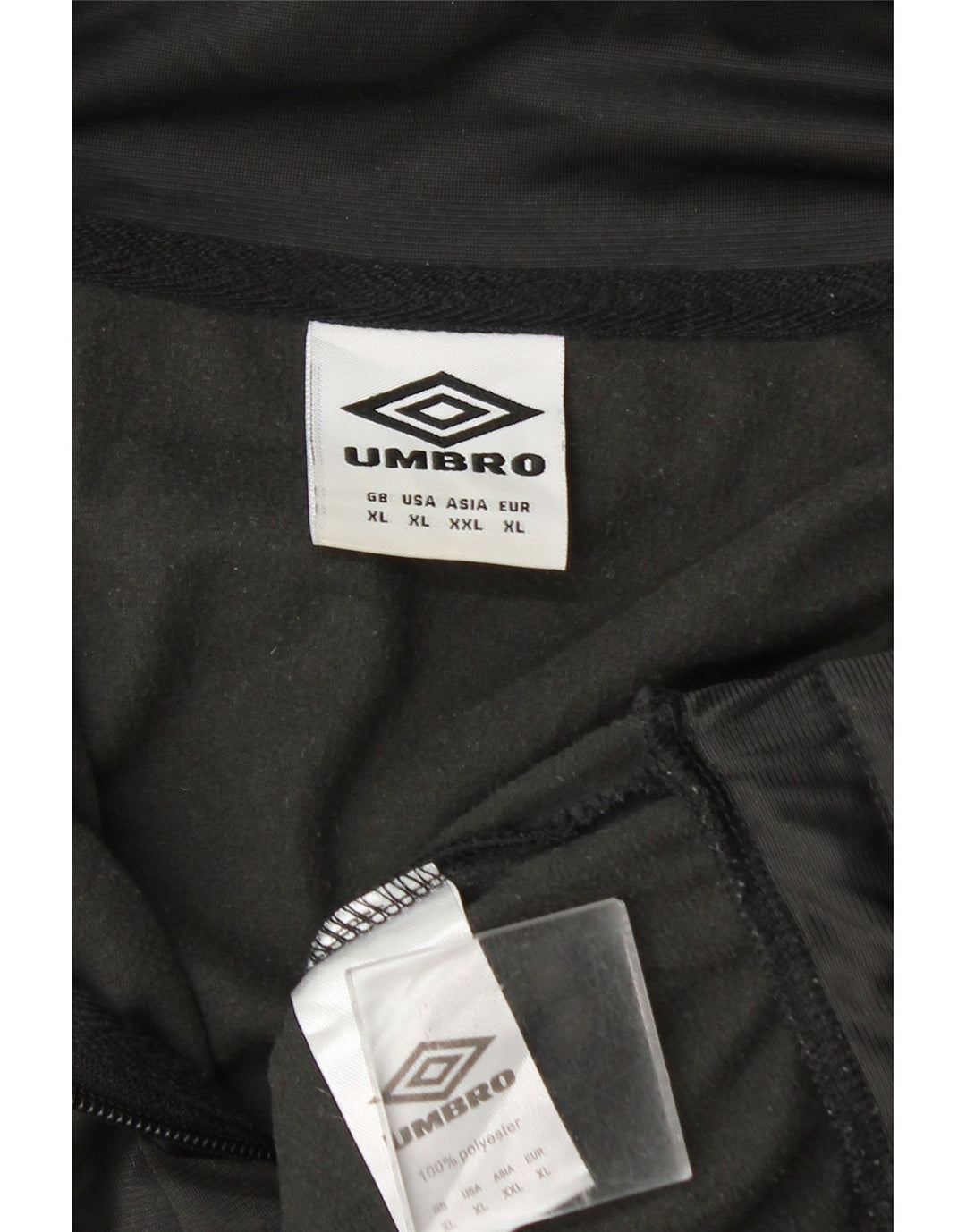 Umbro Mens Graphic Tracksuit Top Jacket XL Cinza Colourblock Poliéster