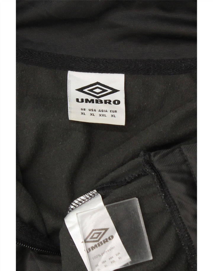 Umbro Mens Graphic Tracksuit Top Jacket XL Cinza Colourblock Poliéster