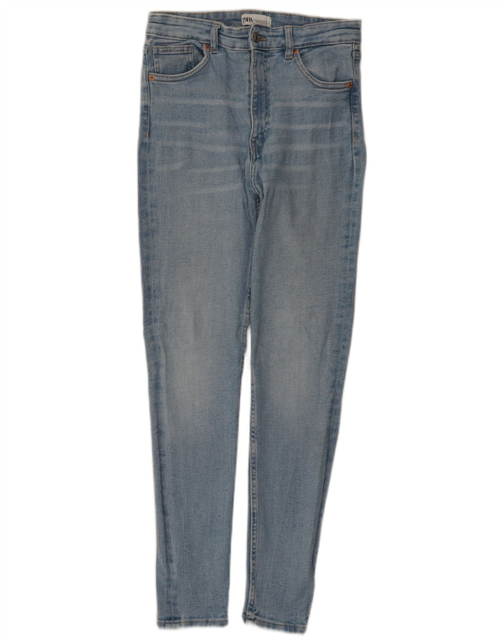 ZARA Jeans Skinny Feminino EU 40 Médio W30 L29 Azul