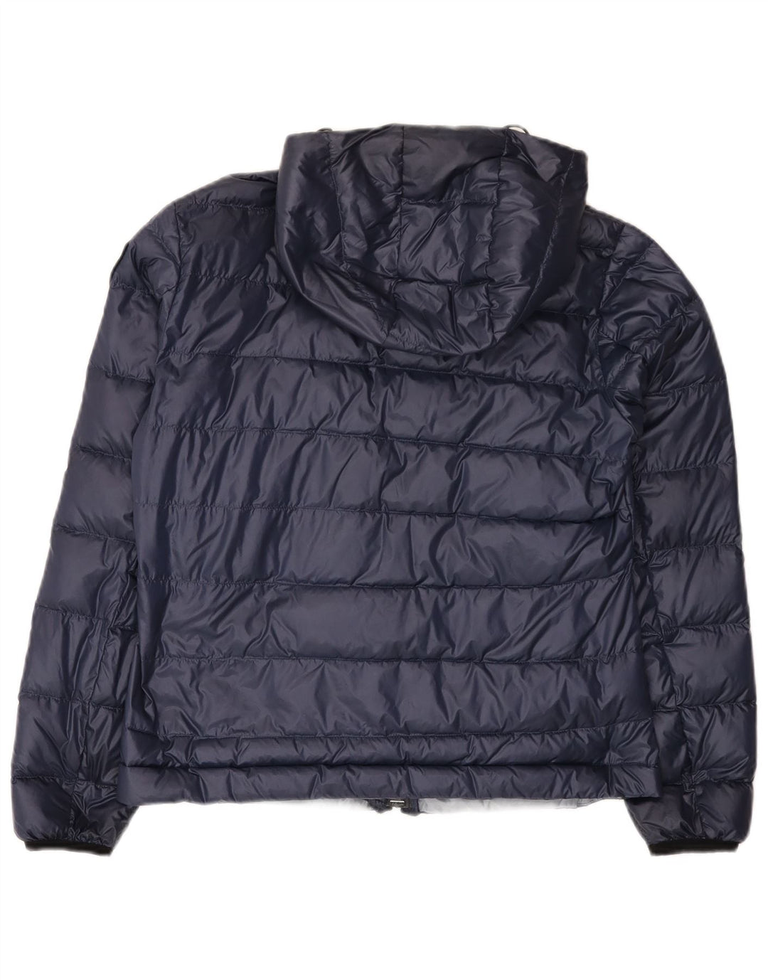 Jaqueta feminina acolchoada com capuz Blauer UK 16 grande azul marinho poliamida