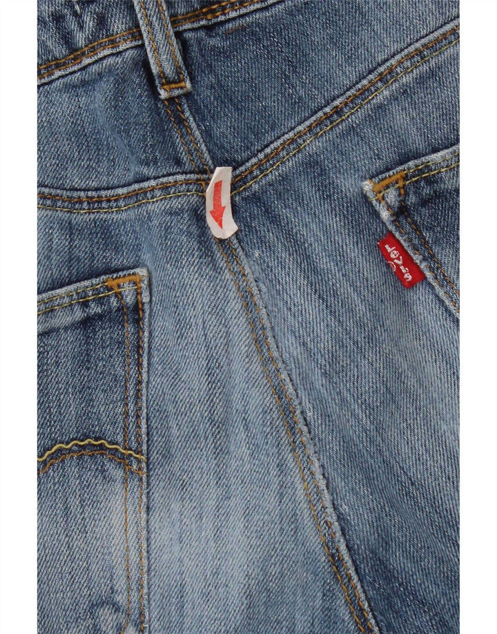 Calça jeans feminina Bootcut Levi's W32 L32 azul algodão