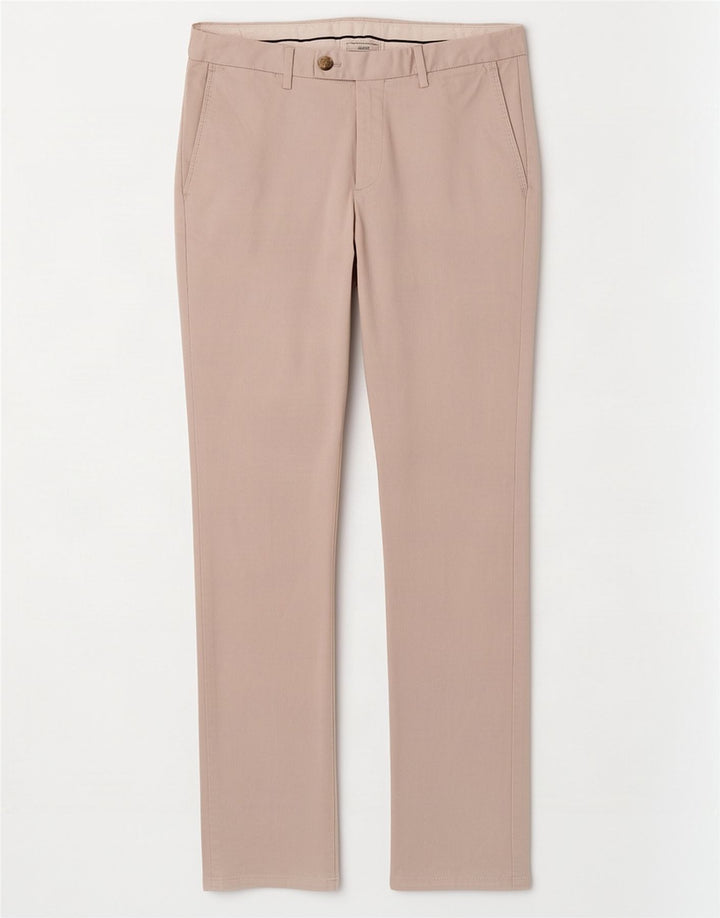 Calça masculina Reiss Slim Suit W30 L30 bege