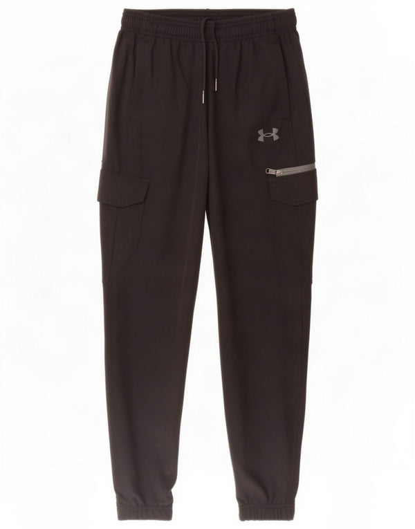 Under Armour Boys Cargo Calças de treino Joggers 9-10 anos Médio Preto