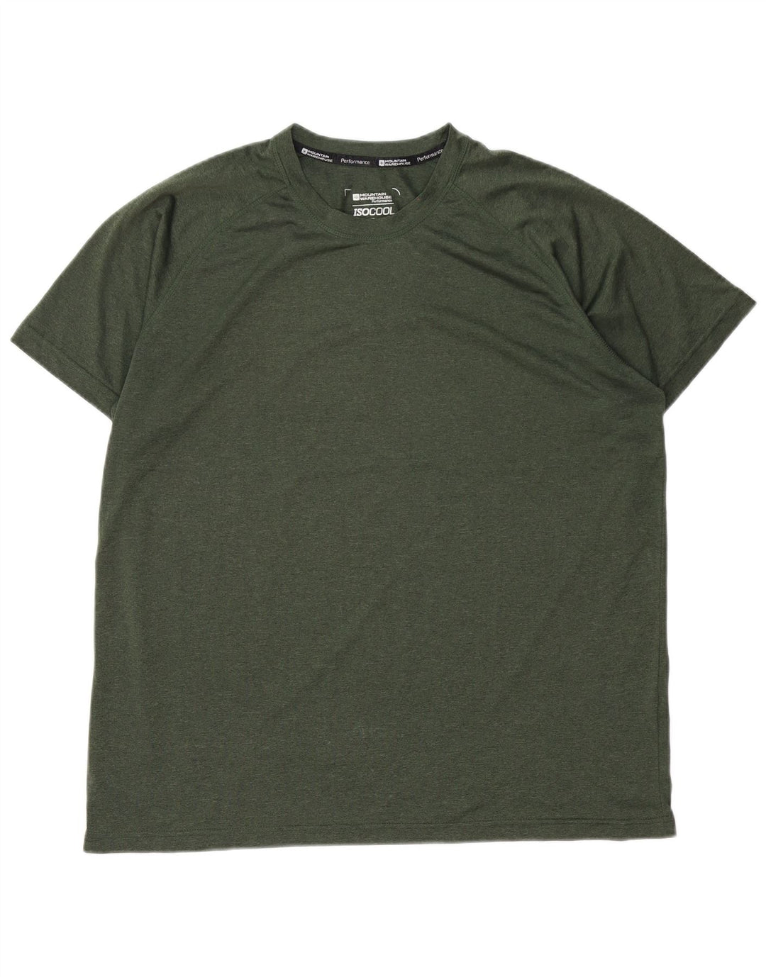 Camiseta Mountain Warehouse masculina IsoCool Top XL verde