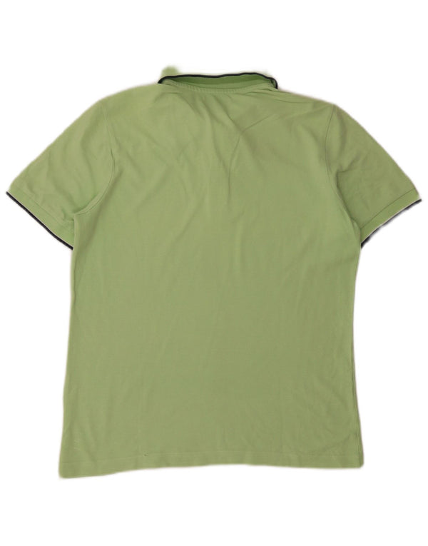 Camisa polo masculina Kappa pequena verde
