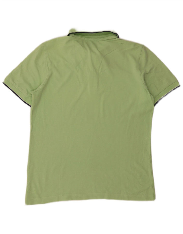 Camisa polo masculina Kappa pequena verde