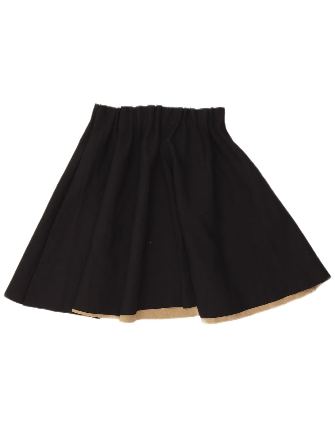 Saia feminina Zara A-Line médio W28 preta