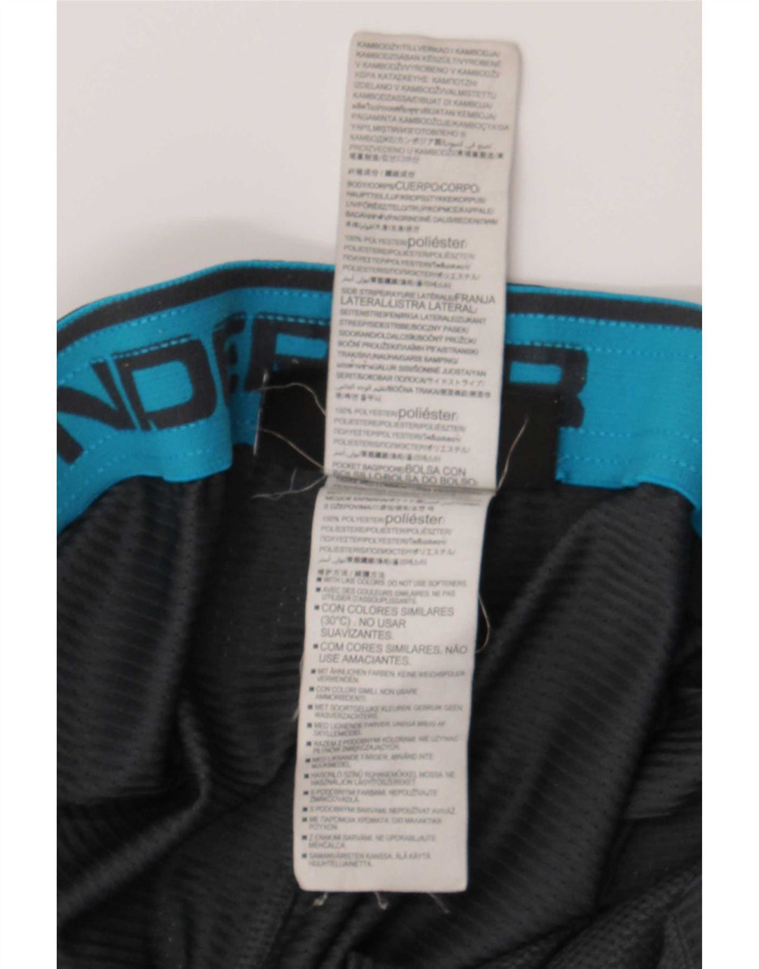 Under Armour Masculino Sport Shorts 2XL Poliéster Colourblock Cinza