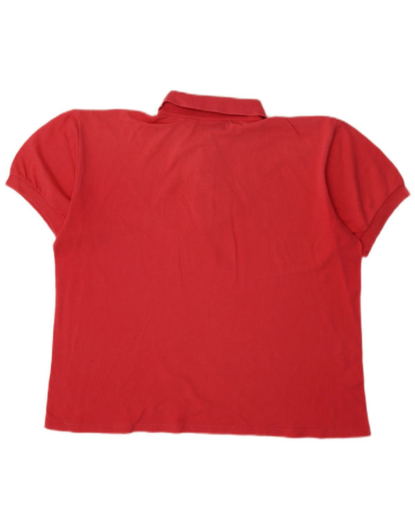Camisa polo masculina Gymnasium grande rosa esportiva