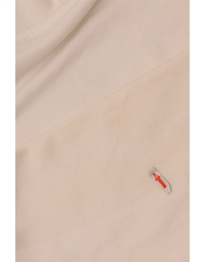 NIKE Mens Graphic Hoodie Jumper Médio Algodão Branco