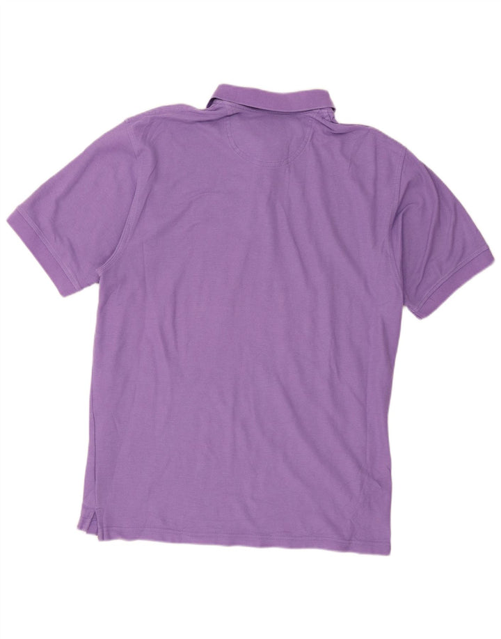 Camisa polo masculina IZOD grande poliéster roxo