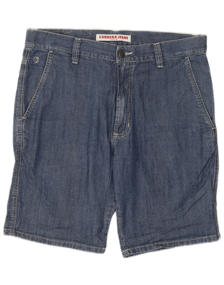 Shorts jeans masculino Carrera IT 48 médio W33 algodão azul