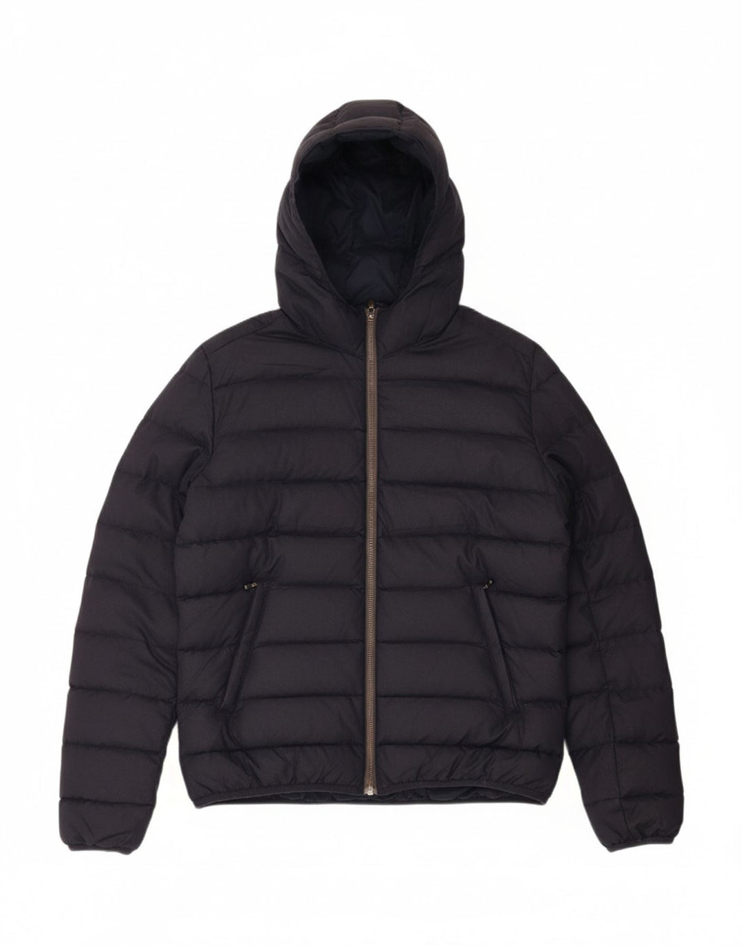 Jaqueta acolchoada com capuz feminino COLMAR IT 48 XL azul marinho