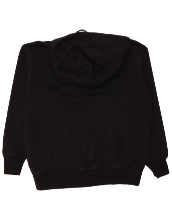 Nike Mens Hoodie Jumper Pequeno Algodão Preto