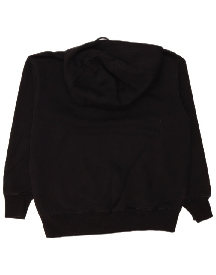 Nike Mens Hoodie Jumper Pequeno Algodão Preto