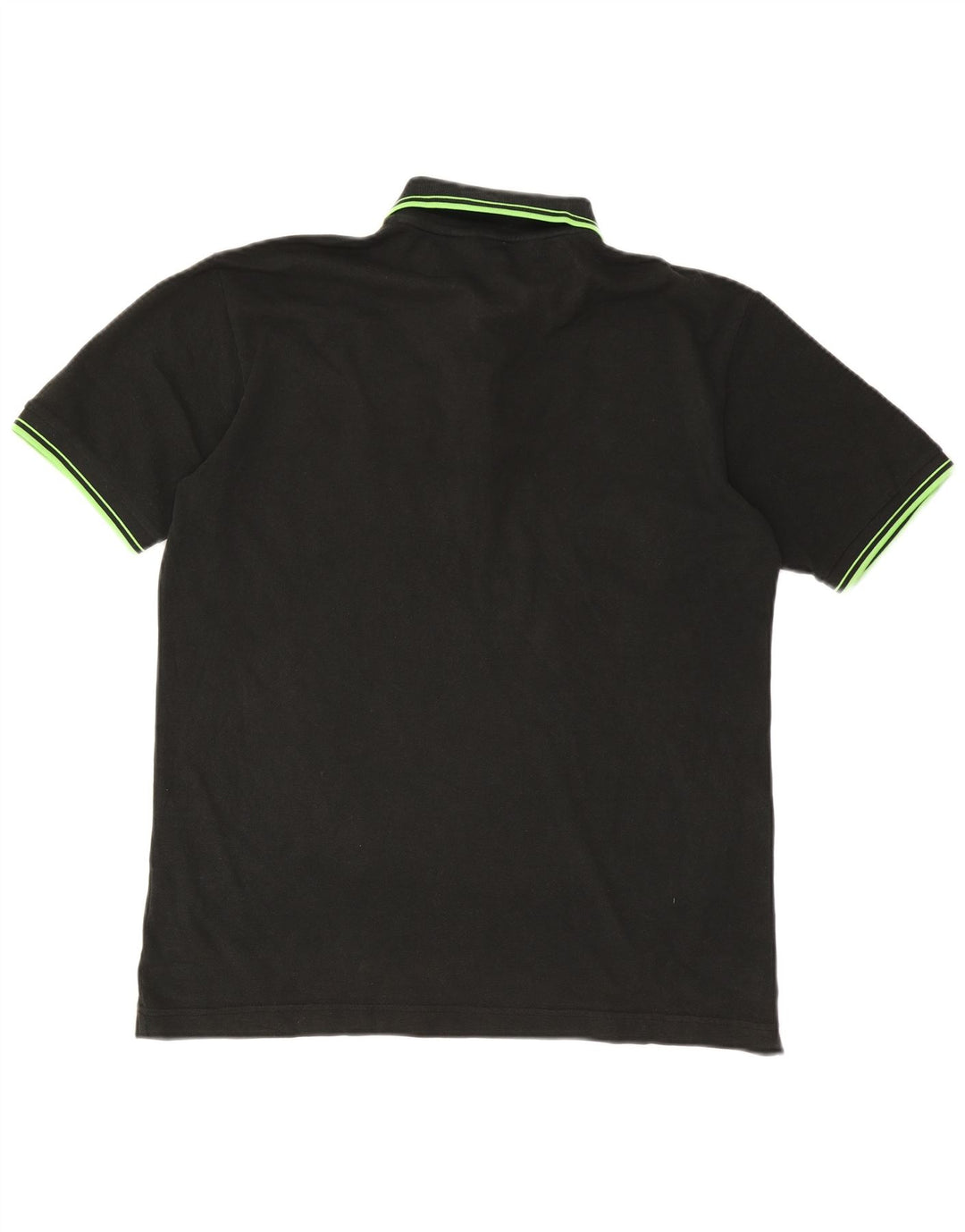 Camisa polo masculina KAPPA grande algodão preto