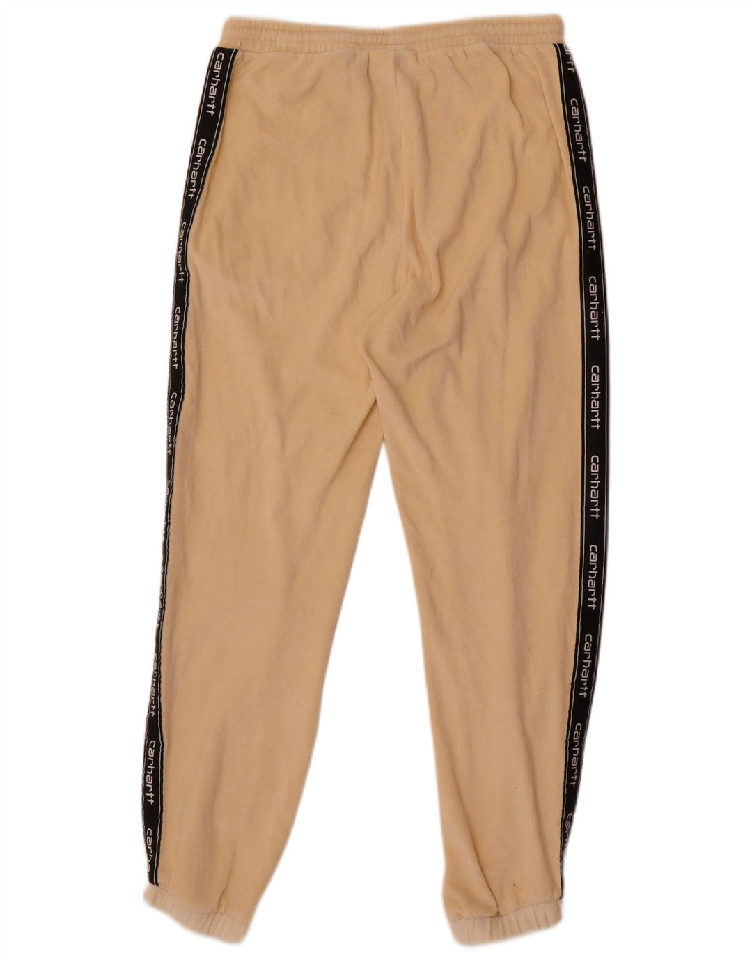 Calça esportiva masculina Carhartt com estampa gráfica pequena esbranquiçada
