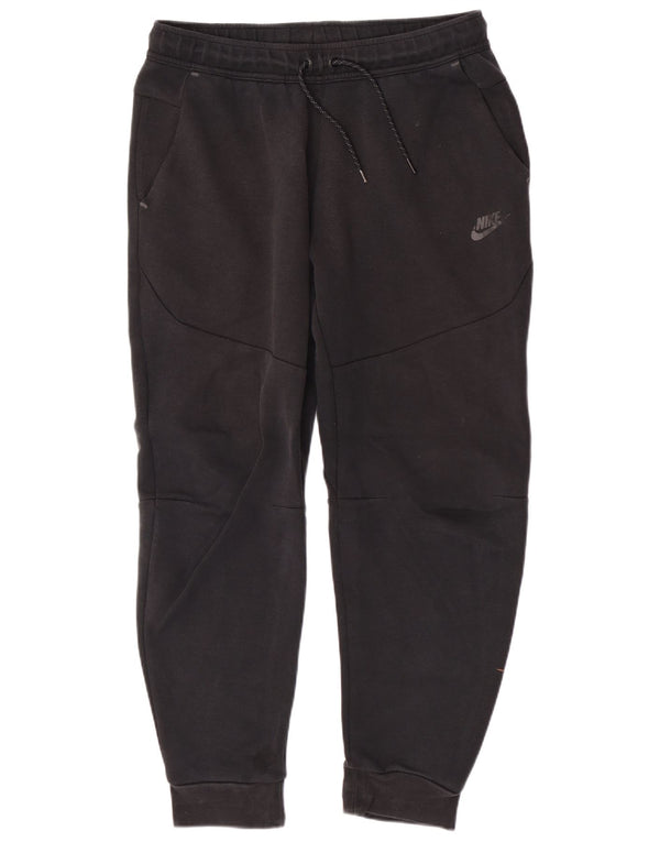 Nike Mens Treino Calças Joggers Médio Algodão Preto