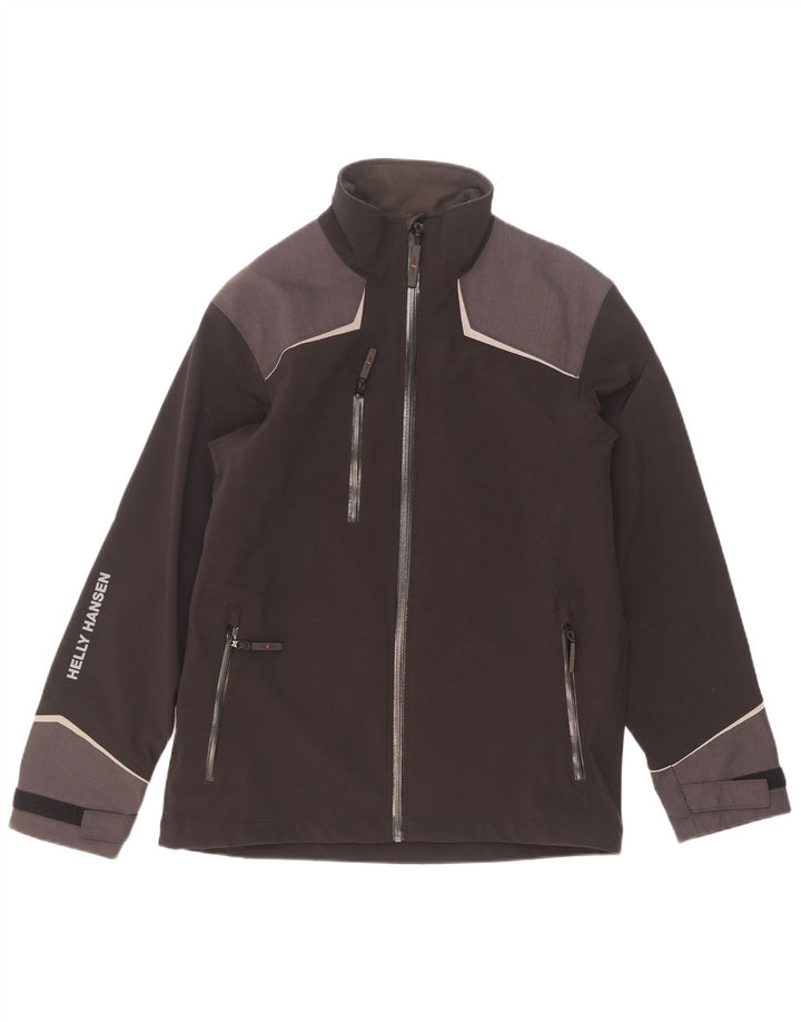 Jaqueta corta-vento masculina Helly Hansen Reino Unido 36 pequeno bloco colorido preto