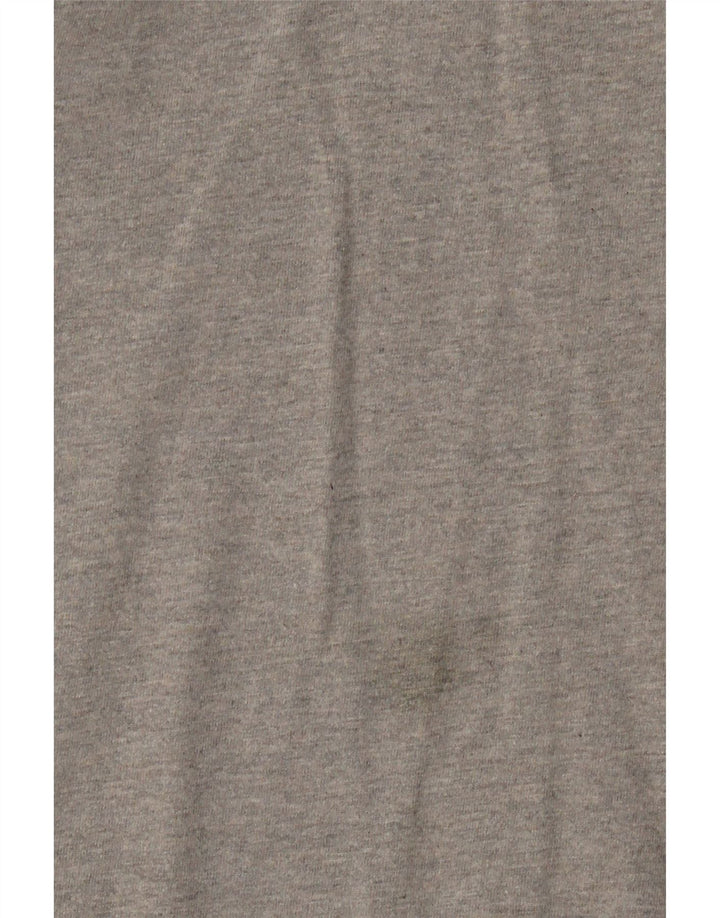 Camiseta masculina FAT FACE Top algodão cinza médio