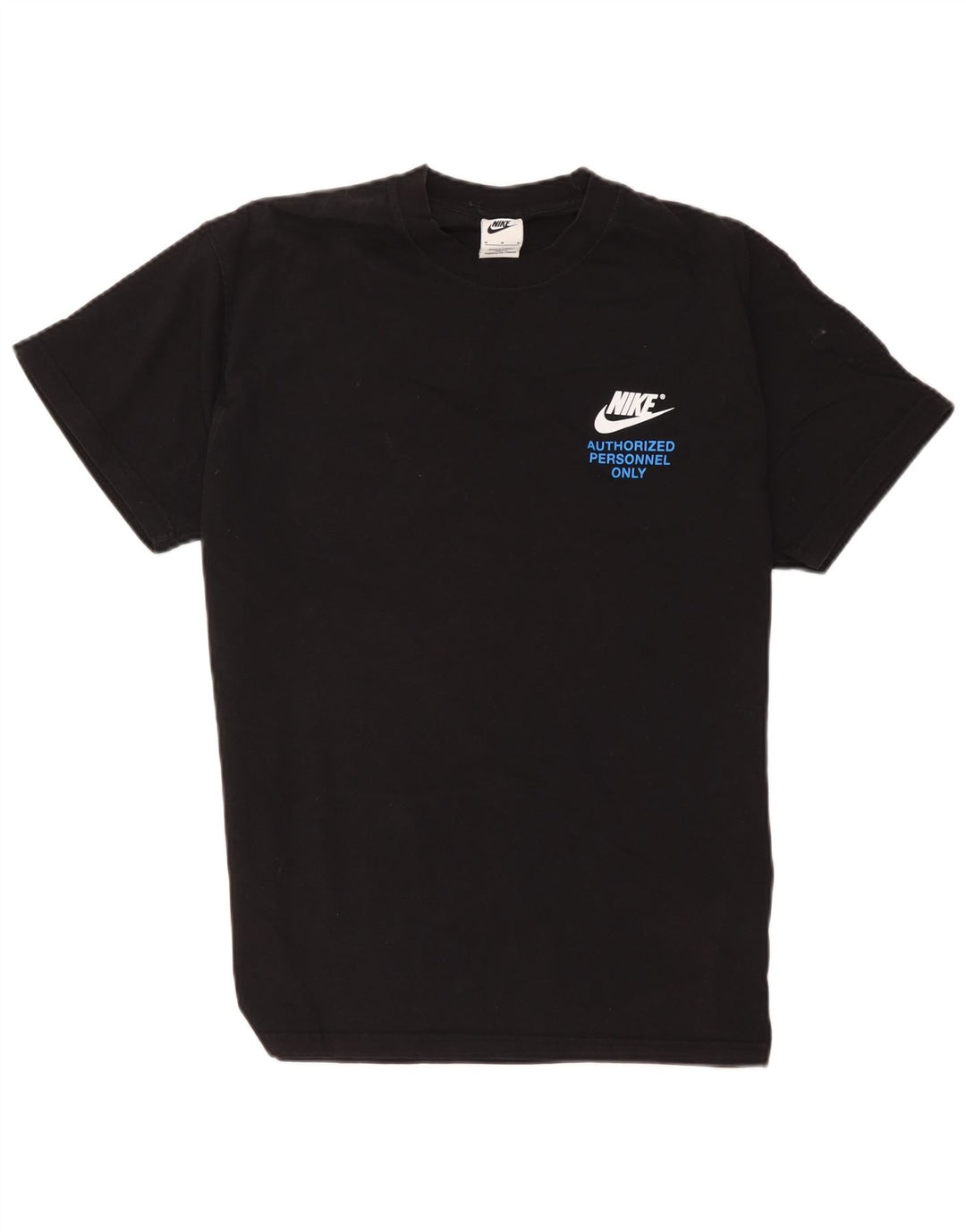 Camiseta Nike masculina gráfica Top médio algodão preto